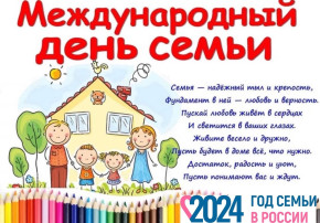 15 мая - Международный День Семьи 15 мая - Международный День Семьи.
